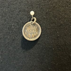 NY Yankees on Buffalo Nickel Coin Pendant